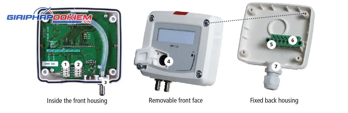 Máy đo áp suất khí quyển KIMO CP116 10 Máy đo áp suất khí quyển KIMO CP116