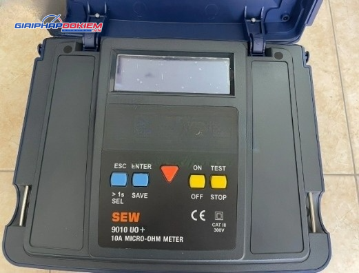 Cầu đo điện trở nhỏ SEW 9010 UO+ (10A, Bản nâng cấp) 10 Cầu đo điện trở nhỏ SEW 9010 UO+ (10A, Bản nâng cấp)