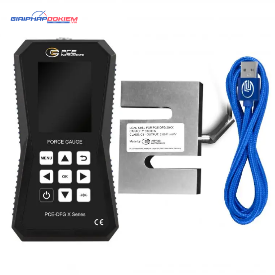 Máy đo lực kế PCE PCE-DFG 20K X 12 Máy đo lực kế PCE PCE-DFG 20K X
