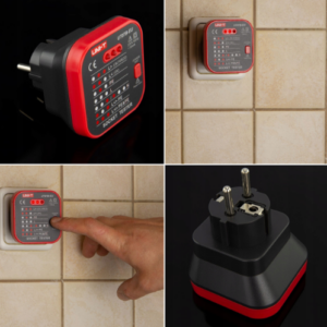 Thiết bị kiểm tra ổ cắm UNI-T UT07B-EU 13 Thiết bị kiểm tra ổ cắm UNI-T UT07B-EU