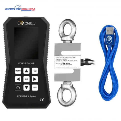 Máy đo lực PCE PCE-DFG 1K X 7 Máy đo lực PCE PCE-DFG 1K X