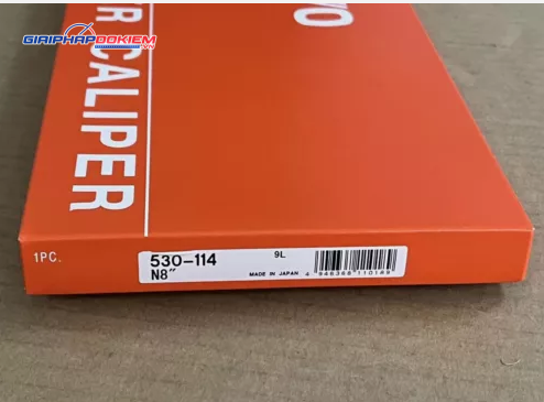 Thước cặp cơ khí Mitutoyo 530-114 0-8"(200mm)/0.05mm 10 Thước cặp cơ khí Mitutoyo 530-114 0-8"(200mm)/0.05mm