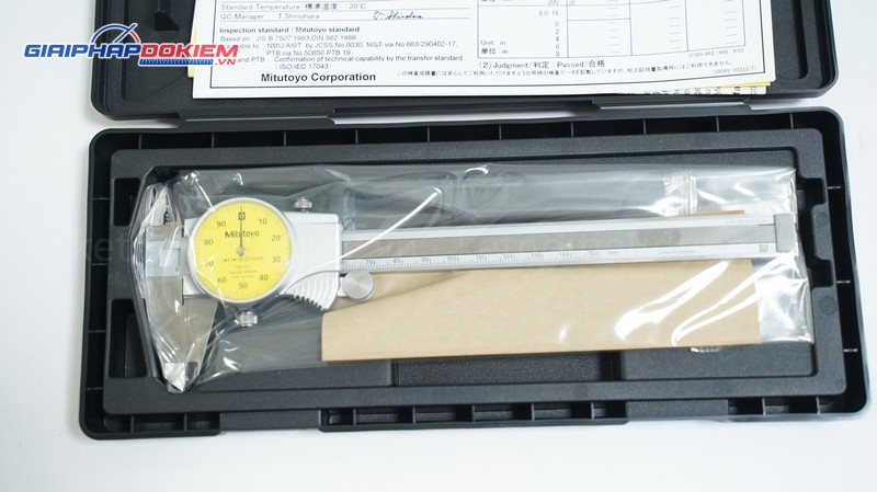 Thước cặp đồng hồ Mitutoyo 505-732 0-150mm x 0.01mm 9 Thước cặp đồng hồ Mitutoyo 505-732 0-150mm x 0.01mm
