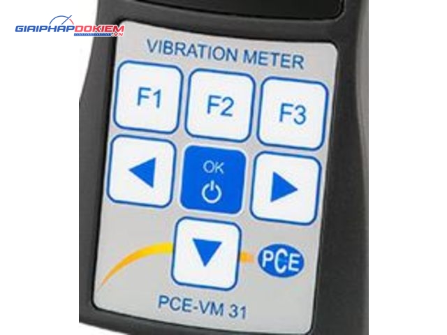 Máy đo gia tốc ba trục không có cảm biến PCE PCE-VM 31 13 PCE PCE-VM 31