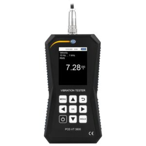Máy đo gia tốc PCE PCE-VT 3800-ICA bao gồm Giấy chứng nhận hiệu chuẩn ISO 33 Máy đo gia tốc PCE PCE-VT 3800-ICA bao gồm Giấy chứng nhận hiệu chuẩn ISO