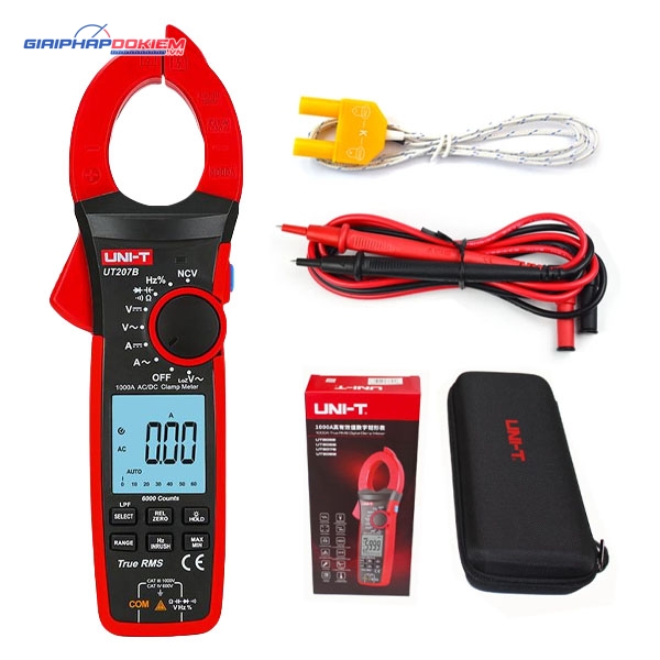 Ampe kìm AC/DC UNI-T UT207B 8 Ampe kìm AC/DC UNI-T UT207B