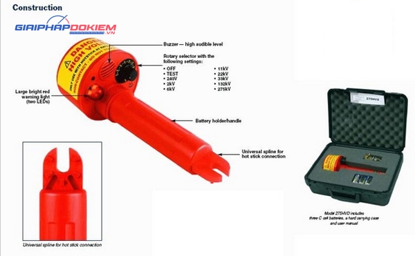 Bút thử điện cao thế SEW 275HP (240V-275kV, loại không tiếp xúc) 25 SEW 275HP