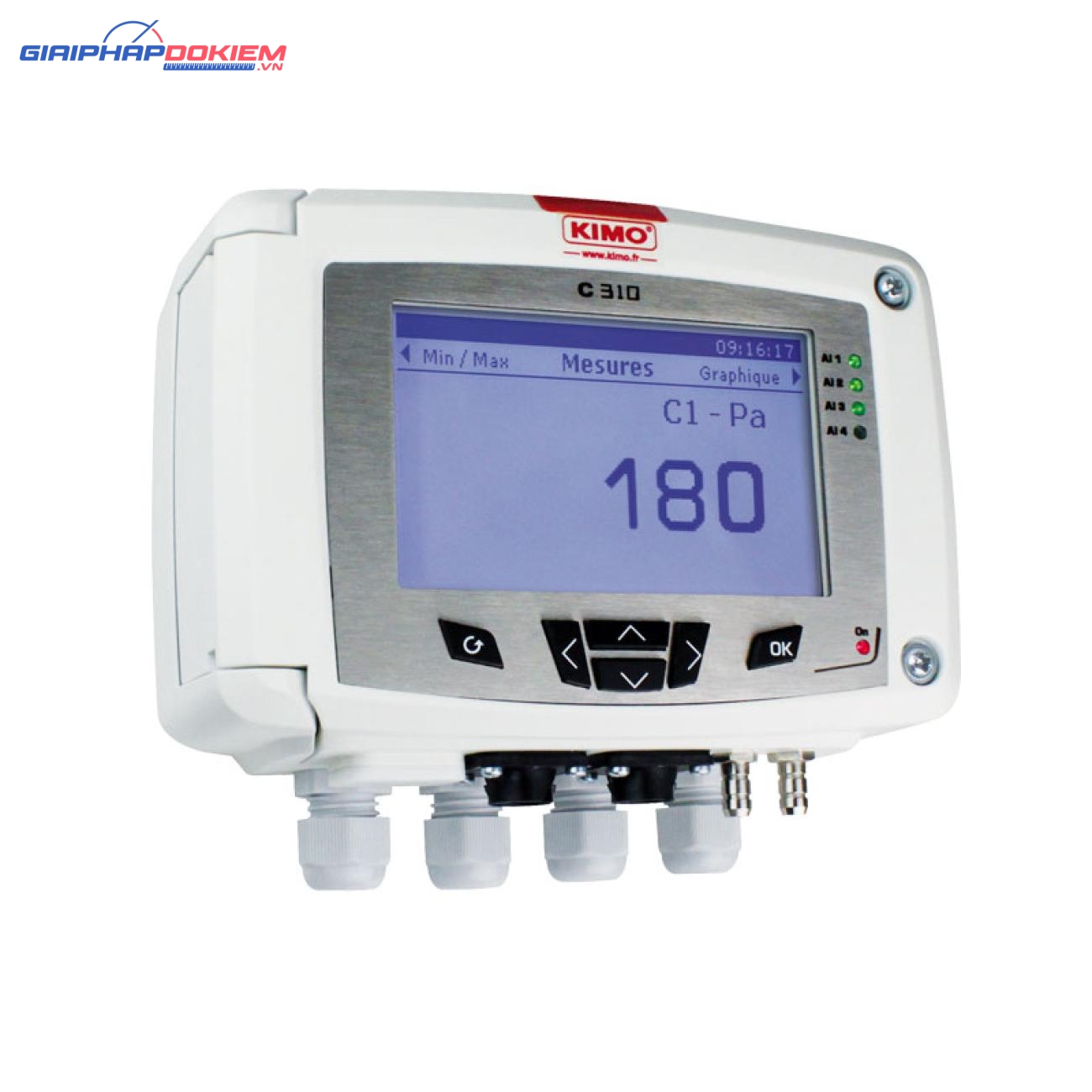 Máy đo đa chỉ tiêu KIMO C310 8 Máy đo đa chỉ tiêu KIMO C310