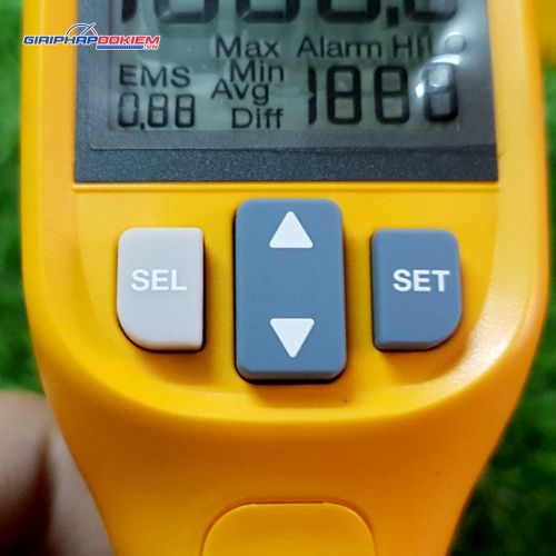 Máy đo nhiệt độ hồng ngoại Fluke 59 MAX+ 13 Máy đo nhiệt độ hồng ngoại Fluke 59 MAX+