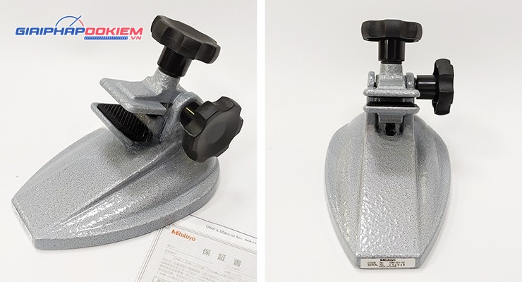 Đế gá Panme loại điều chỉnh góc xoay Mitutoyo 156-101-10 12 Đế gá Panme loại điều chỉnh góc xoay Mitutoyo 156-101-10
