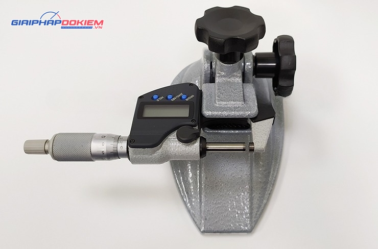 Đế gá Panme loại điều chỉnh góc xoay Mitutoyo 156-101-10 11 Đế gá Panme loại điều chỉnh góc xoay Mitutoyo 156-101-10