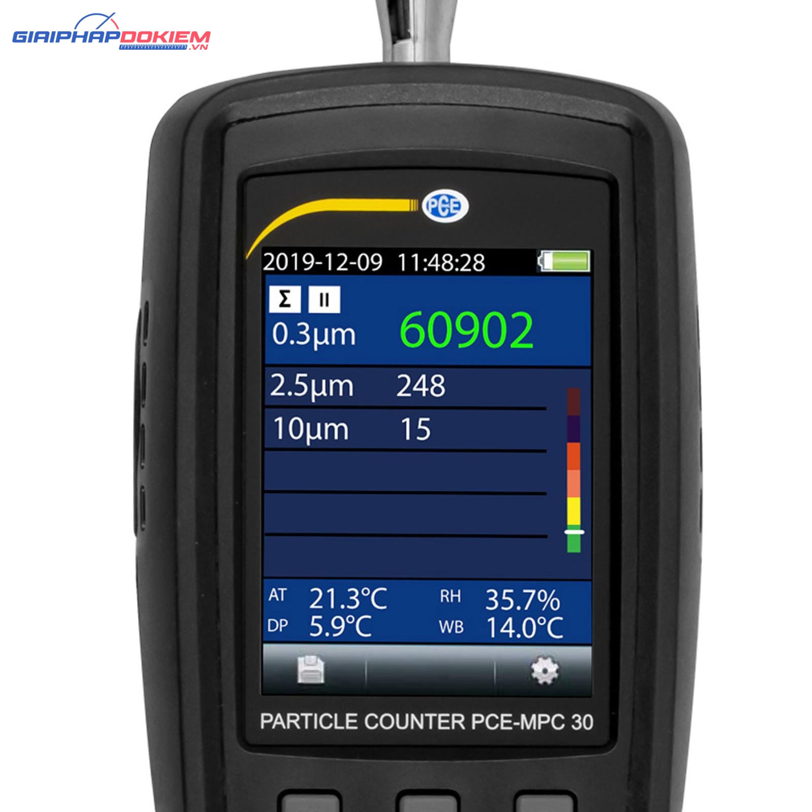 Máy đo chất lượng không khí PCE PCE-MPC 30 21 PCE PCE-MPC 30