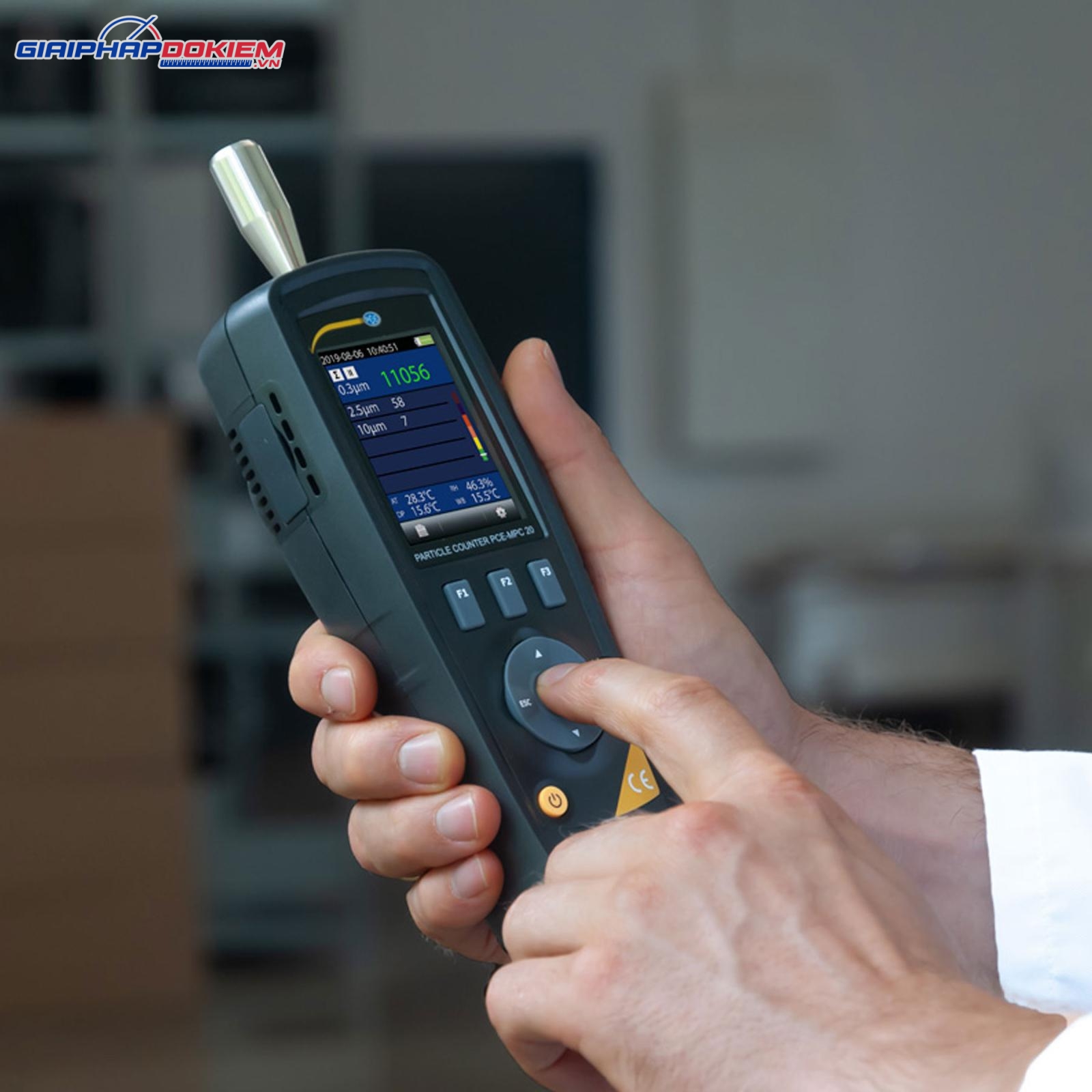 Máy đo chất lượng không khí PCE PCE-MPC 20 13 Máy đo chất lượng không khí PCE PCE-MPC 20