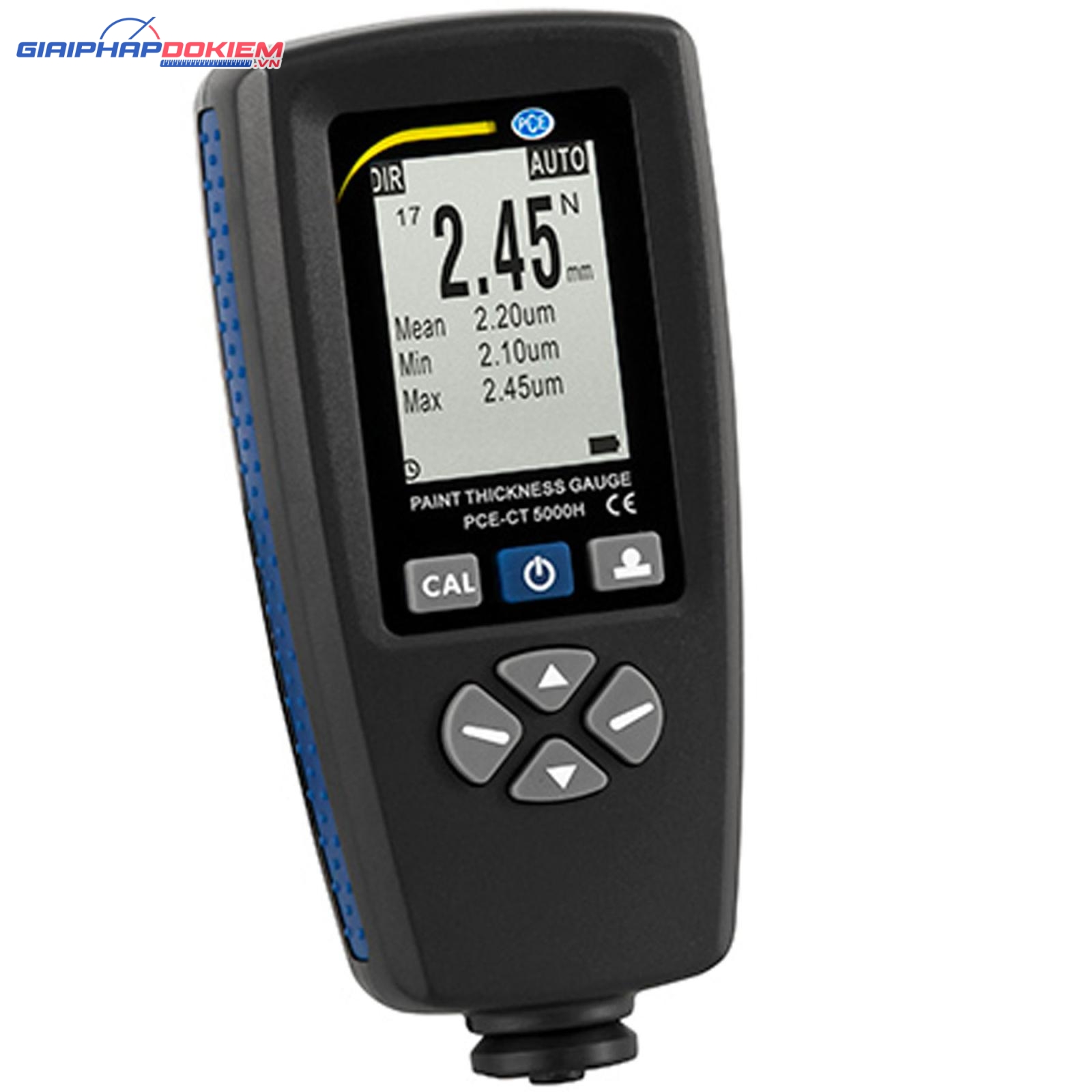 Máy đo độ dày PCE PCE-CT 5000H-ICA bao gồm chứng chỉ hiệu chuẩn ISO 14 Máy đo độ dày PCE PCE-CT 5000H-ICA bao gồm chứng chỉ hiệu chuẩn ISO