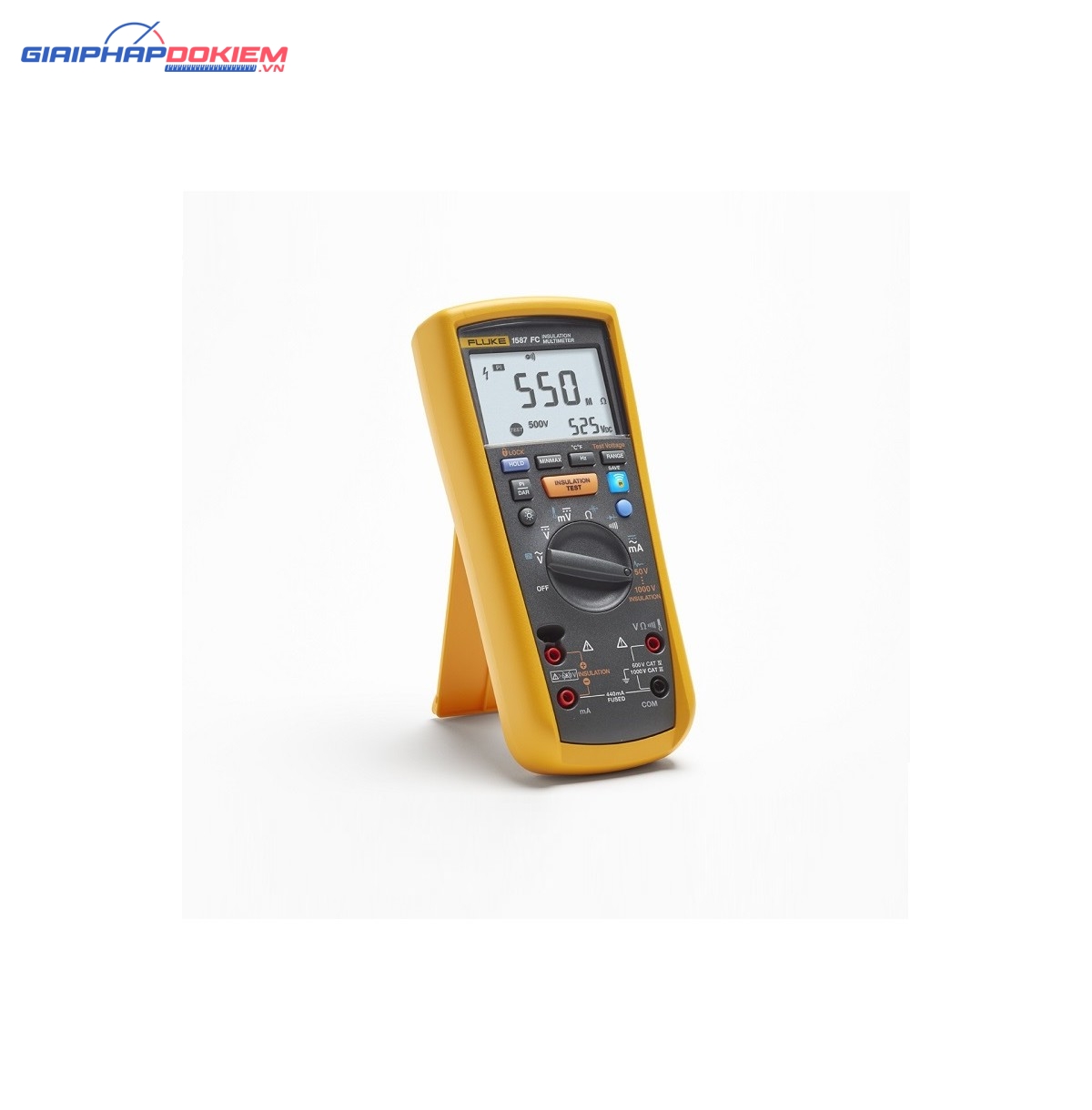 Thiết bị đo vạn năng, điện trở cách điện Fluke 1587 FC 15 Thiết bị đo vạn năng, điện trở cách điện Fluke 1587 FC