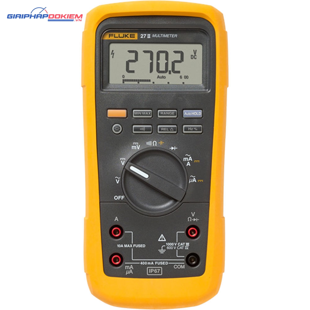 Đồng hồ vạn năng FLUKE 27 II 10 Đồng hồ vạn năng FLUKE 27 II