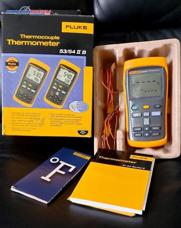 Máy đo nhiệt độ Fluke 54 II 19 Máy đo nhiệt độ Fluke 54 II