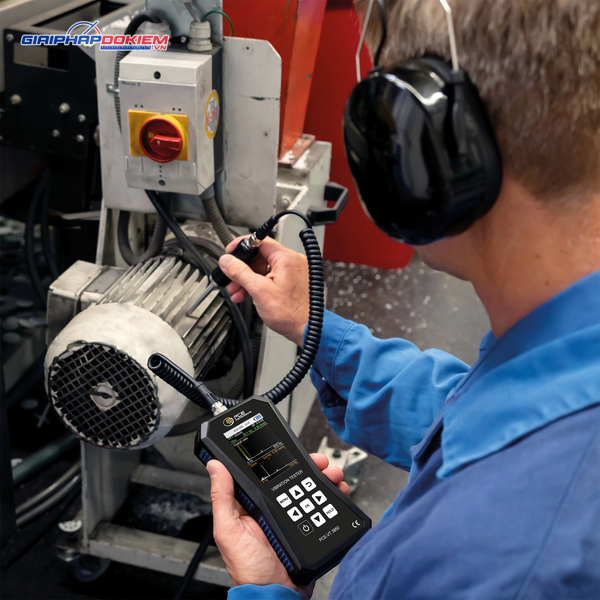 Máy đo gia tốc PCE PCE-VT 3950S 15 Máy đo gia tốc PCE PCE-VT 3950S