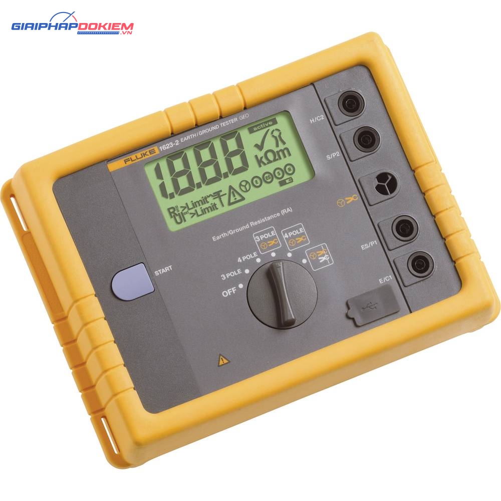 Thiết bị đo điện trở đất Fluke 1623-2 17 Thiết bị đo điện trở đất Fluke 1623-2