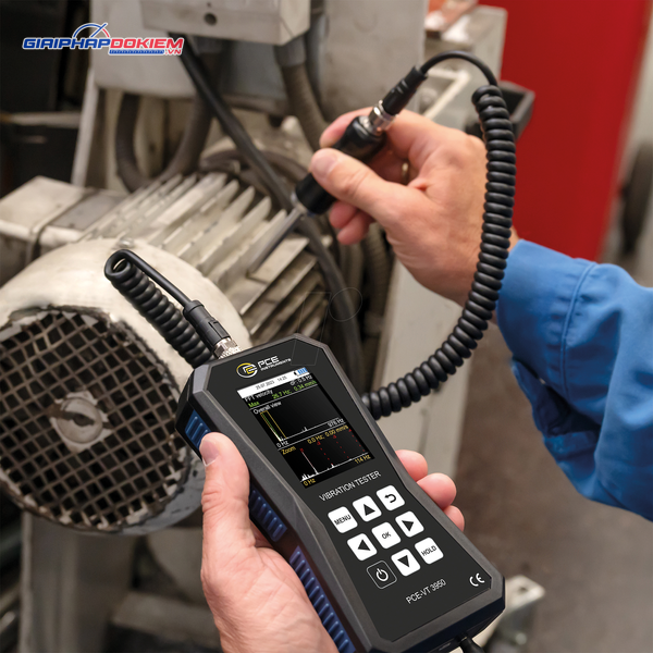 Máy đo gia tốc PCE PCE-VT 3950S 13 Máy đo gia tốc PCE PCE-VT 3950S
