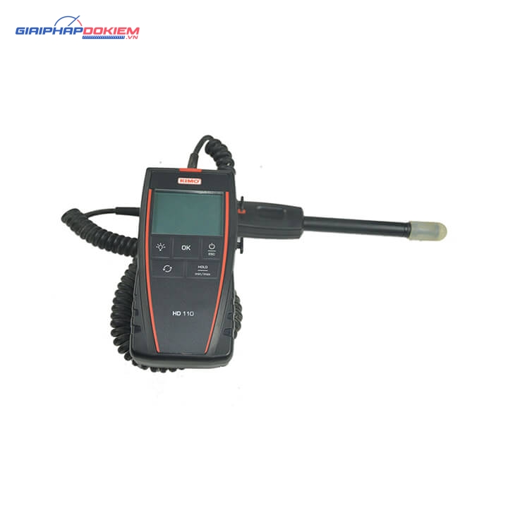 Máy đo nhiệt độ, độ ẩm, nhiệt độ điểm sương KIMO HD110 6 Máy đo nhiệt độ, độ ẩm, nhiệt độ điểm sương KIMO HD110