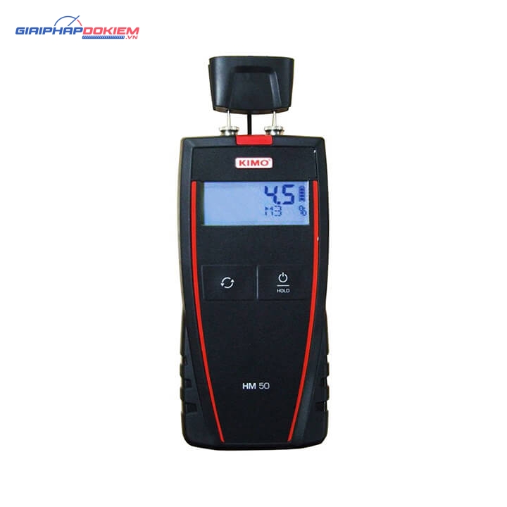 Máy đo độ ẩm vật liệu (gỗ, bê tông, gạch, vôi vữa ...) KIMO HM50 5 Máy đo độ ẩm vật liệu (gỗ, bê tông, gạch, vôi vữa ...) KIMO HM50