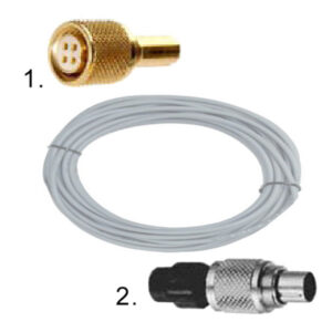 Máy đo gia tốc ba trục với cảm biến tay-cánh tay PCE PCE-VM 31-HA