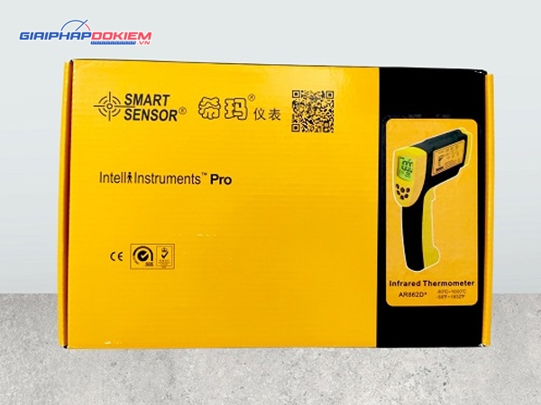 Máy đo nhiệt độ bằng hồng ngoại SmartSensor AR862D+ 8 Máy đo nhiệt độ bằng hồng ngoại SmartSensor AR862D+