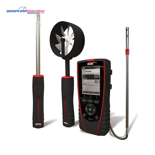 Máy đo tốc độ gió, lưu lượng gió KIMO VT210 6 Máy đo tốc độ gió, lưu lượng gió KIMO VT210
