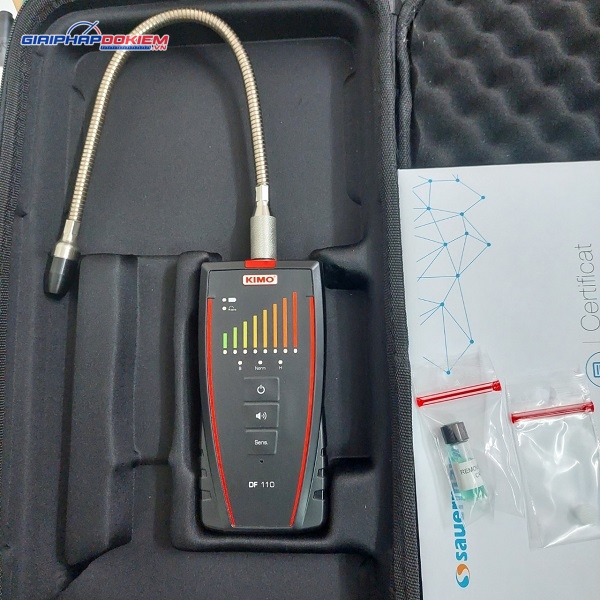 Máy dò và phát hiện khí gas lạnh KIMO DF110 5 Máy dò và phát hiện khí gas lạnh KIMO DF110