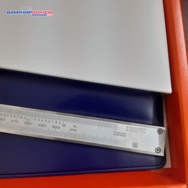 Thước cặp cơ khí Mitutoyo 530-119 0-12"/ 0-300mm/0.02mm 15 Thước cặp cơ khí Mitutoyo 530-119 0-12"/ 0-300mm/0.02mm
