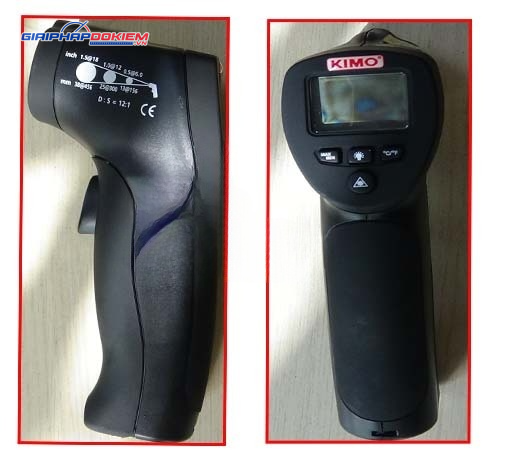 Máy đo nhiệt độ bằng hồng ngoại KIMO KIRAY50 4 Máy đo nhiệt độ bằng hồng ngoại KIMO KIRAY50