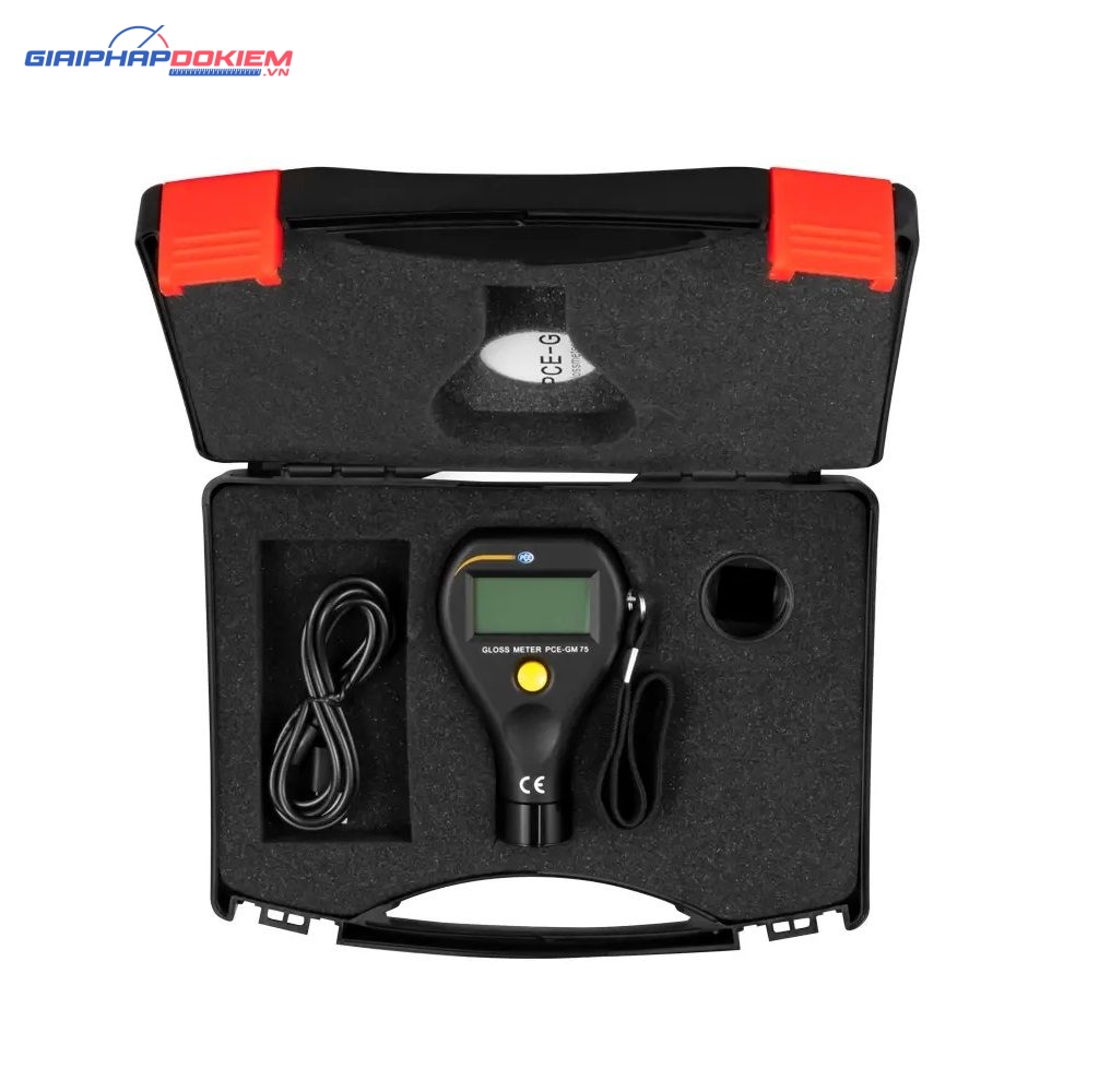 Máy đo độ bóng PCE PCE-GM 75-ICA có kèm chứng chỉ hiệu chuẩn ISO 10 Máy đo độ bóng PCE PCE-GM 75-ICA có kèm chứng chỉ hiệu chuẩn ISO