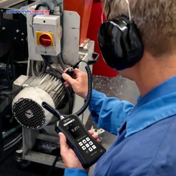 Máy đo gia tốc PCE PCE-VT 3750S 15 Máy đo gia tốc PCE PCE-VT 3750S