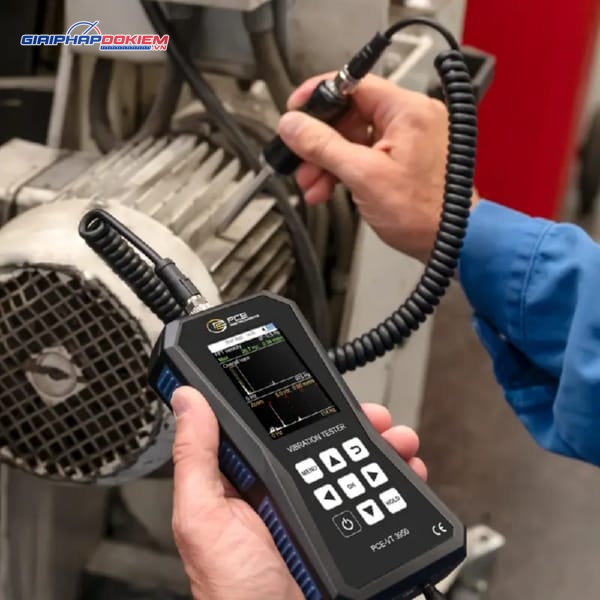 Máy đo gia tốc PCE PCE-VT 3850S 11 Máy đo gia tốc PCE PCE-VT 3850S