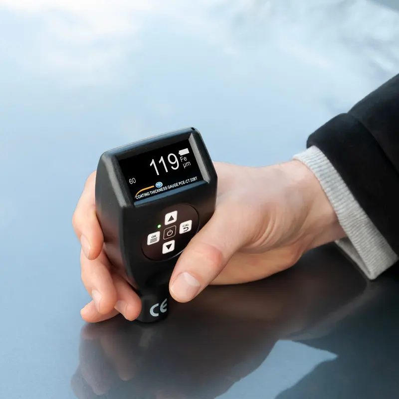 Máy đo độ dày PCE PCE-CT 22BT-ICA bao gồm chứng chỉ hiệu chuẩn ISO 11 Máy đo độ dày PCE PCE-CT 22BT-ICA bao gồm chứng chỉ hiệu chuẩn ISO