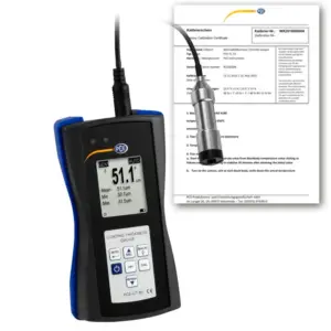 Máy đo độ dày PCE PCE-CT 80-FN0D5-ICA bao gồm chứng chỉ hiệu chuẩn ISO