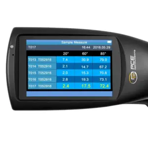 Máy đo độ bóng PCE PCE-PGM 100-ICA bao gồm chứng chỉ hiệu chuẩn ISO 13 Máy đo độ bóng PCE PCE-PGM 100-ICA bao gồm chứng chỉ hiệu chuẩn ISO