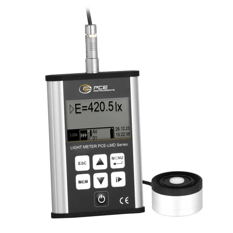 Máy đo ánh sáng PCE PCE-LMD 200-LD-KIT bao gồm phụ kiện độ sáng 11 Máy đo ánh sáng PCE PCE-LMD 200-LD-KIT bao gồm phụ kiện độ sáng