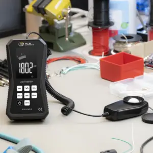 Máy đo ánh sáng PCE PCE-LMD 5-ICA bao gồm Chứng nhận hiệu chuẩn ISO