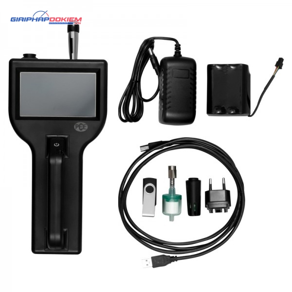 Máy đo chất lượng không khí PCE PCE-PQC 12EU Bao gồm Giấy chứng nhận hiệu chuẩn 7 Máy đo chất lượng không khí PCE PCE-PQC 12EU Bao gồm Giấy chứng nhận hiệu chuẩn