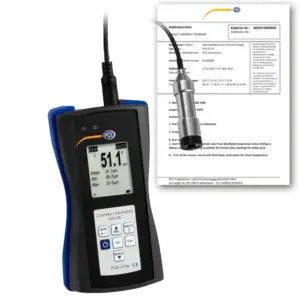 Máy đo độ dày PCE PCE-CT 80-FN2D5-ICA bao gồm chứng chỉ hiệu chuẩn ISO