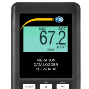 Máy đo gia tốc PCE PCE-VDR 10-ICA bao gồm Giấy chứng nhận hiệu chuẩn ISO