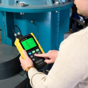 Máy đo gia tốc PCE PCE-VM 5000-ICA Bao gồm Chứng nhận hiệu chuẩn ISO