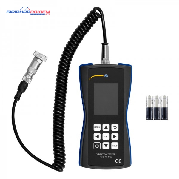 Máy đo gia tốc PCE PCE-VT 3700S-ICA bao gồm Chứng nhận hiệu chuẩn ISO 21 Máy đo gia tốc PCE PCE-VT 3700S-ICA bao gồm Chứng nhận hiệu chuẩn ISO