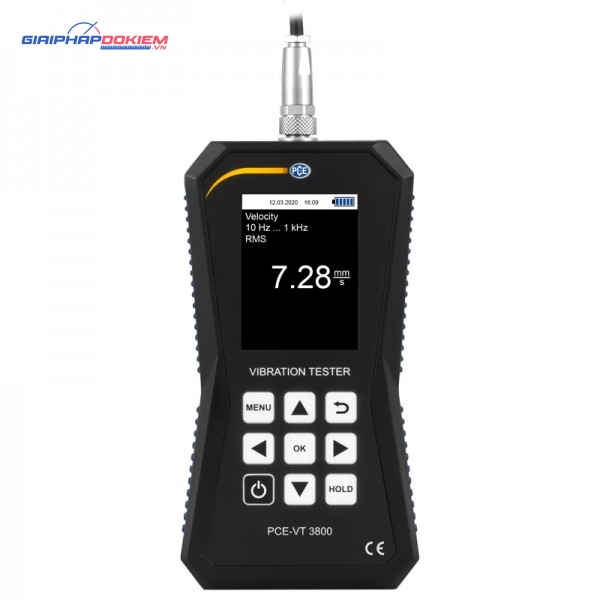 Máy đo gia tốc PCE PCE-VT 3800S 20 Máy đo gia tốc PCE PCE-VT 3800S