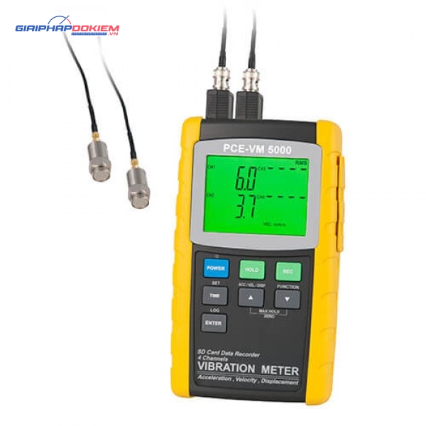 Máy đo gia tốc PCE PCE-VM 5000 11 Máy đo gia tốc PCE PCE-VM 5000