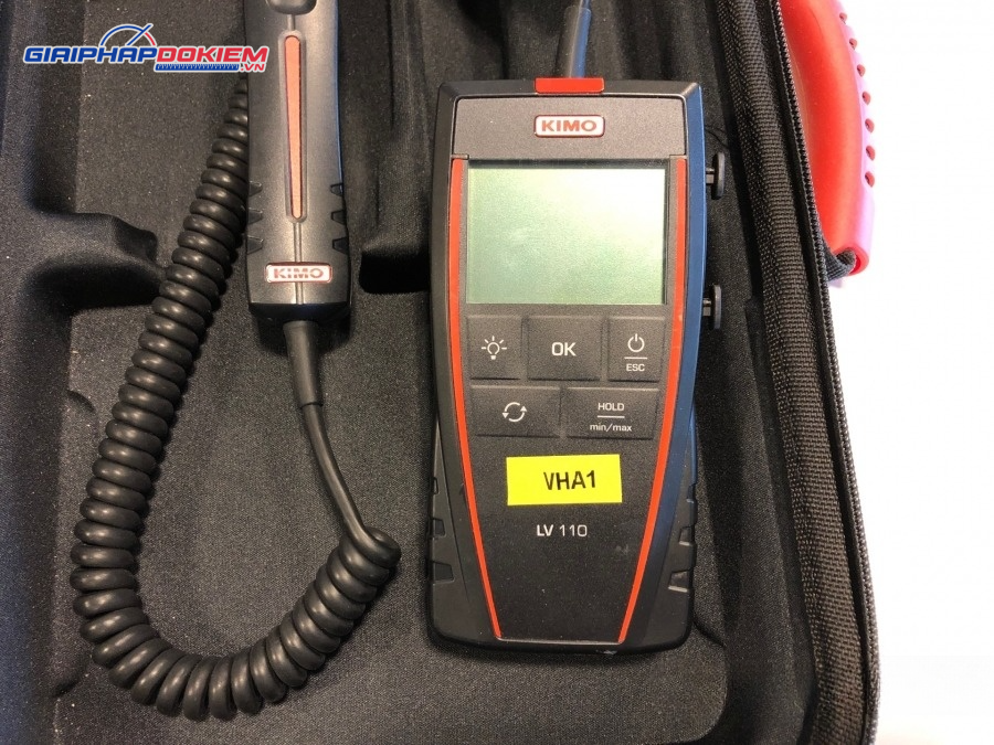 Máy đo tốc độ gió, lưu lượng gió KIMO LV110 11 Máy đo tốc độ gió, lưu lượng gió KIMO LV110