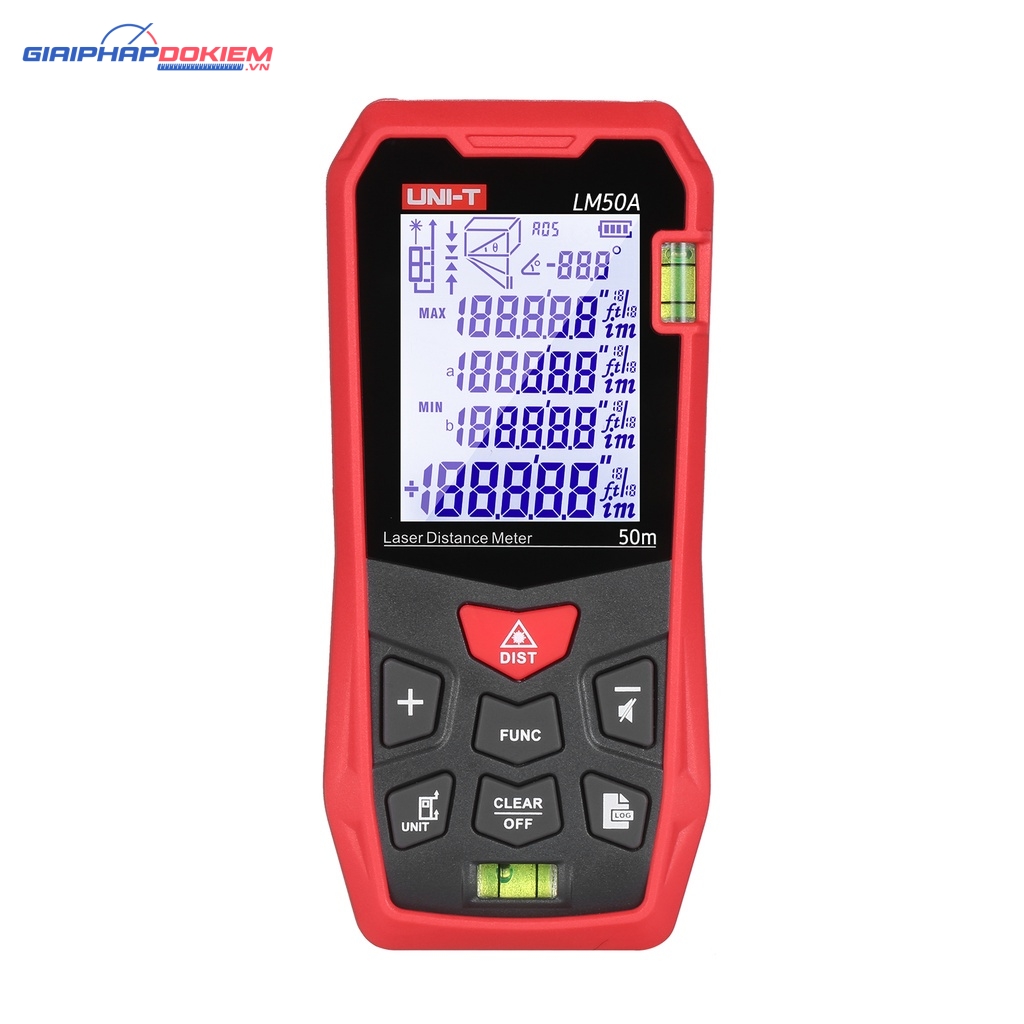 Thiết bị đo khoảng cách UNI-T LM50A 10 Thiết bị đo khoảng cách UNI-T LM50A