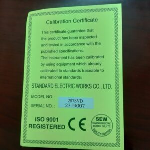 Thiết bị dò điện cao áp, đeo tay, đội đầu, cầu vai áo SEW 287SVD(110V - 22.8KVAC) 15 Thiết bị dò điện cao áp, đeo tay, đội đầu, cầu vai áo SEW 287SVD(110V - 22.8KVAC)
